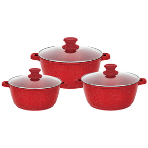 Juego de Cazuelas Cooklover Classic de 6 Piezas, Antiadherente, Apto para Inducción, Fondo Brillante, Logotipo en Relieve, Duradero, Apto para Horno, <span class=keywords><strong>Forjado</strong></span>, Saludable - Product Image 2