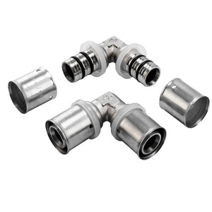 Conectores de Compresión <span class=keywords><strong>Efield</strong></span> PEX Al PEX, Adaptador Recto de Latón, Conectores de Tubería de Latón y Cobre - Product Image 3