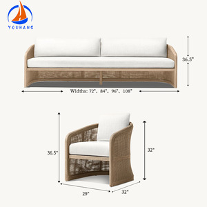 Juego de Muebles de Jardín de Ratán de Lujo a Precios de Fábrica, Muebles Tejidos a Mano, Juego de Jardín de Poliratán - Product Image 3
