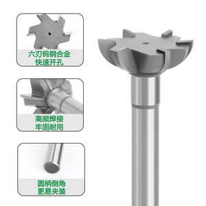 ใบมีดกัด 12 x 40 มม. แบบหกใบมีด สำหรับทำแผงประตูตู้ - Product Image 5