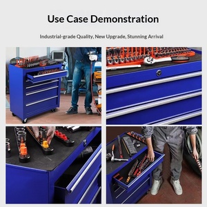 Carrito de Herramientas Portátil Multifuncional de Alta Resistencia para Reparación de Automóviles, Gabinete de Herramientas para Reparación de Automóviles 770x330x615 - Product Image 5