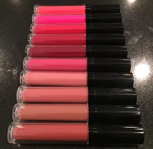 Baru Label Pribadi Tidak Bermerek Riasan Lipstik Cair Matte Lipgloss Tahan Air Tahan Lama untuk Hadiah Promosi