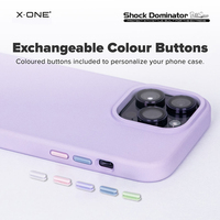 Casing Ponsel Magnetik Silikon TPU Lembut Mewah X-ONE untuk iPhone 18/17/16/15 Pro Max & Air, Pelindung Desainer Anti Benturan