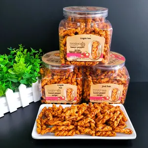 中式芝麻油条300克罐装鲜虾蟹籽味脆条即食流行零食特产办公室 - Product Image 5