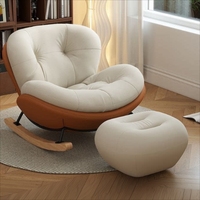 Fauteuil suspendu, style moderne et minimaliste pour salon, chaise longue de détente, pour la sieste à la maison, idéal pour les personnes qui recherchent la détente, canapé convertible pour s'asseoir ou s'allonger