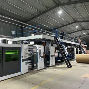 New Design High Speed 3/5Ply Corrugated Cardboard Production Line for Cardboard Making