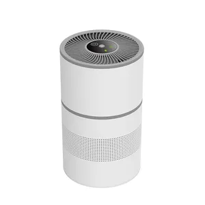 Portable Desktop Air Purifier HEPA Filter Formaldehyde Odor Removal Smoke Odor Air Cleaner for Home Car Office