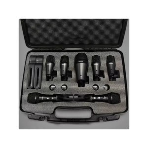 Kit de micros professionnels dynamiques pour caisse claire/tom 2025 – 7 micros pour instruments de <span class=keywords><strong>musique</strong></span>, <span class=keywords><strong>enregistrement</strong></span> PGA-DMK7, microphone de batterie PGA DrumKit7 - Product Image 4