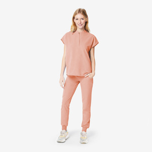 42015 livraison rapide en gros respirant hôpital beauté médecin infirmière gommage uniforme ensembles professionnel confortable gommage uniforme - Product Image 2