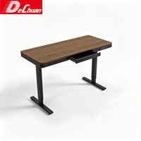 Table de jeu commerciale avec réglage électrique de la hauteur et tiroirs de rangement