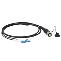 Glasfaser kabel anschluss ODC-2 zu LC-Glasfaser-Patchkabel Industrielle Steckdosen baugruppe FTTA Outdoor Patch Wasserdichter Anschluss