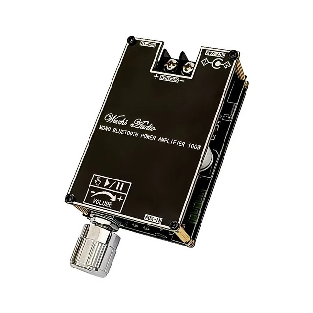ZK-1001B Mono 100W 5.1 Audio Power Amplifier Module DC7-24V Power Amplifier Chip TPA3116
