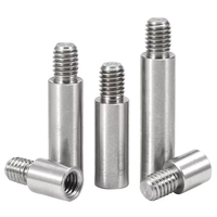 Entretoise ronde en acier inoxydable 304, entretoise mâle-femelle, vis d'entretoise, boulon M8 M10+12/15mm