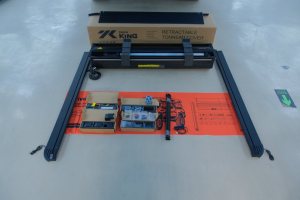 Tapa de cubierta de Tonneau a medida para Toyota Hilux <span class=keywords><strong>Vigo</strong></span> Pickup, cubierta de persiana enrollable de aluminio, cubierta de cama impermeable - Product Image 5