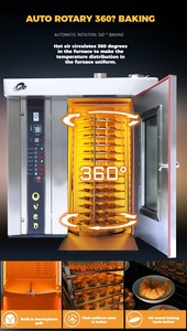 Horno Rotatorio de Aire Caliente para Panadería con 32 Discos de Acero Inoxidable Engrosado, Totalmente Automático, Garantía de Un Año, Alta Productividad, Nuevo y Completo - Product Image 6