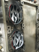 Machine de fabrication automatique de casque en mousse EPS de polystyrène avec système d'aspiration et support