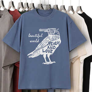 T-shirts de marque pour hommes, streetwear, Y2K, graphiques, grandes tailles, vêtements, T-shirt homme Mixed Emotion - Product Image 4