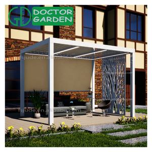 GD-pérgolas bioclimáticas modernas para jardín, gazebo de lujo para exteriores, 9 metros cuadrados, 3x3, 5x5, 5x3, de aluminio - Product Image 5