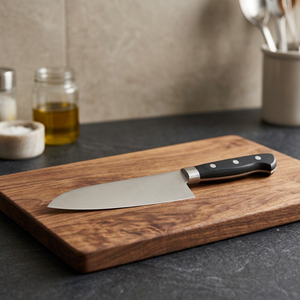 Cuchillo de Chef Profesional con Hoja Dentada Seki Japan de 8.27 Pulgadas (21 cm) con Mango de Plástico, Apto para Lavavajillas - Product Image 3