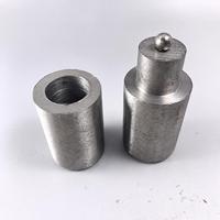 TEBAK Charnière carrée à souder robuste en fer pour porte, avec roulement à billes, pour usage intensif, vente en gros