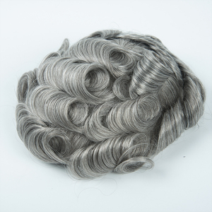 Toupee de Cabello Virgen Duradero de Fábrica Directa para Hombres, Múltiples Tamaños, Piel Fina 8*8, Encaje HD, Rubio, Sin Pegamento, con Clips, Proveedor Líder - Product Image 3