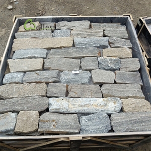 Trung Quốc Đá Nhà Sản Xuất Hỗn Hợp Màu Sắc Tự Nhiên Chia Ngẫu Nhiên Loose Stone Quartzite Đá Cho Nội Thất Và Ngoại Thất Tường Ốp - Product Image 5