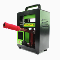 Presse à chaud compacte 5 tonnes pour colophane, 6cmx12cm, avec plaques supérieure et inférieure pour transfert thermique