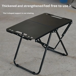 <span class=keywords><strong>Table</strong></span> de <span class=keywords><strong>camping</strong></span> <span class=keywords><strong>pliante</strong></span> en <span class=keywords><strong>aluminium</strong></span> moderne, portable, pour l'extérieur, vente en gros, logo personnalisé, directement du fabricant - Product Image 2