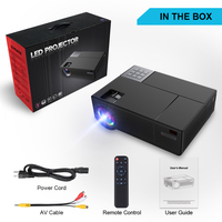 Projecteur vidéo Cheerlux Full HD natif 1920*1080p, 20000 lumens, home cinéma, projecteur intelligent CL770, projecteur domestique