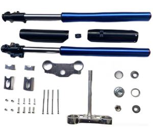 Amortisseur avant inversé 710/735/800MM avec tige de direction et roulements coniques, adapté à la modification des pièces Apollo - Product Image 1