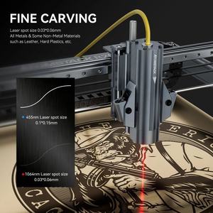 โมดูลเลเซอร์ใยแก้วนำแสงอินฟราเรด Atomstack MR20 ความยาวคลื่น 1064 นาโนเมตร กำลังเลเซอร์ 0.03*0.06 มม. สำหรับตัดโลหะและแกะสลักพลาสติกด้วยเลเซอร์ - Product Image 3