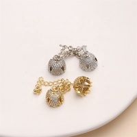 Accessoires de haute qualité Tengyue plaqués or 18 carats avec micro-pavés de zircon pour la création de bijoux DIY, bracelets, colliers de perles
