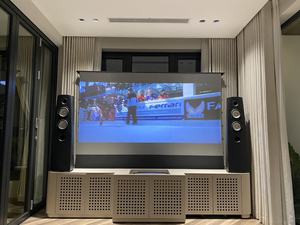 Écran de <span class=keywords><strong>projection</strong></span> ALR motorisé de 92 "cristal PET CLR pour <span class=keywords><strong>xiaomi</strong></span> Wemax 4K Optoma P1 projecteur laser à focale ultra courte - Product Image 4