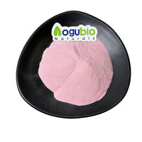 100% natuurlijk rood appelvleespoeder, wateroplosbaar roze vruchtensappoeder voor dranken & bakken met ISO-certificering