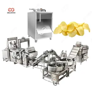 Low Prices Automatic Pommes Frites French Fries Production Line South Africa Potato Chips Machine