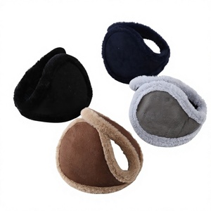 Orejeras de Felpa para Invierno, Plegables, Cálidas, con Borde de Piel Suave, para Viajes al Aire Libre - Product Image 5