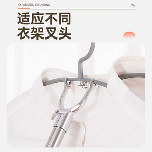 Séchoir à linge télescopique en acier inoxydable pour balcon avec design breveté - Product Image 4