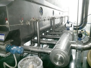 آلة تجفيف احترافية عالية الجودة للملح البحري الصالح للأكل بنظام السرير السائل الهزاز - Product Image 4