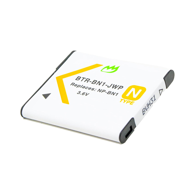 Misen Original 3.7V 500mAh DSC-WX1 DSC-TX5R DSC-TX5 DSC-W310 Lithium-ion BN1 Battery for Camera Battery