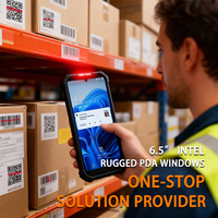 Ordinateurs mobiles robustes étanches ODM/OEM, appareil PDA industriel Windows, scanner de codes-barres 2D, NFC, PDA portable, Windows 11 Pro