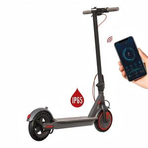 Monopattino Elettrico per Adulti in Lega di Alluminio 350W, Pneumatici Solidi da 8,5 Pollici, E-Scooter Pieghevole con App e Blocco, Pronto per <span class=keywords><strong>la</strong></span> Spedizione - Product Image 1