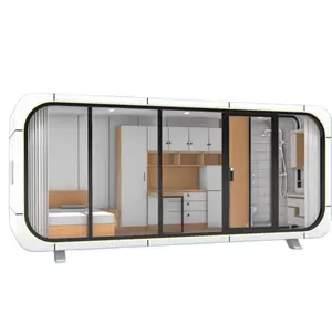 Proveedor de China Contenedor de moda Casas de lujo Tiny Capsule Home