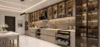 Fabricant italien de lits de luxe, ensembles de chambre Queen Villa, ensemble de meubles de salon, lit King Size de luxe, canapé classique, armoire de cuisine