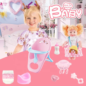 <span class=keywords><strong>Chaise</strong></span> électrique 12 tons, accessoires pour bébé, 14 pouces, boisson pipi, vente en gros, jolies poupées, jouets à vendre - Product Image 3