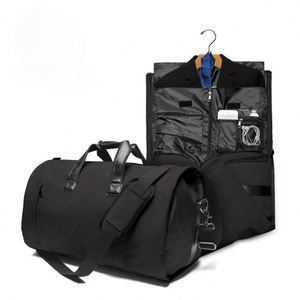 Échantillon gratuit : Sacs de transport pour costumes et robes, sac de voyage pour vêtements avec pochette à chaussures et trousse de toilette - Product Image 6