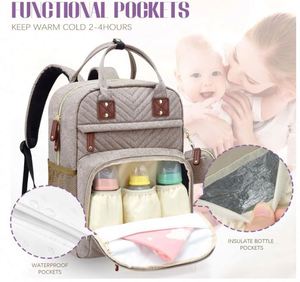 Sac à langer multifonctionnel imperméable, sac de voyage pour bébé, sac à dos pour articles essentiels de voyage, échantillon gratuit - Product Image 3