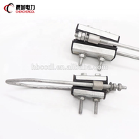Pince de suspension pour câble en grappe 4/2 conducteurs série JNS Chencheng, 1 kV, pour ligne aérienne, accessoires électriques