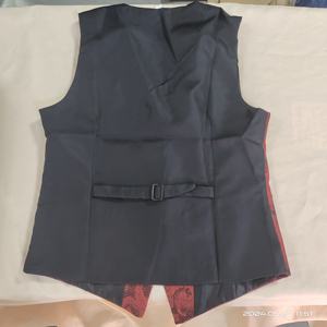 <strong>Mens</strong> Classic Paisley Jacquard <strong>Vests</strong>(Suit <strong>Vest</strong>+Bow Tie)2 Pieces <strong>Men</strong> Slim Fit Colete Waistcoat Gilet Party Wegle Buttons Waistcoat - Product Image 3