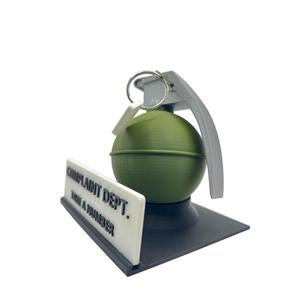 Figurine Grenade du Département des Réclamations Amusante - Product Image 1