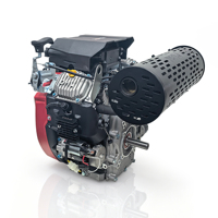 Potente Motor de Gasolina V-Twin de 27 HP TJ750 744cc OHV de 4 Tiempos con Bomba Eléctrica y Rodamiento para Generadores Pesados, Emisión Euro 2/Euro 5